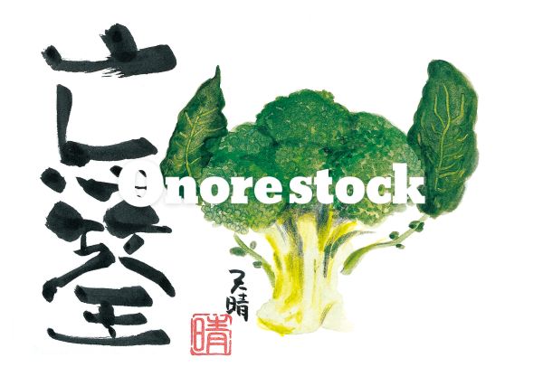 ブロッコリー　忘竹全　天晴